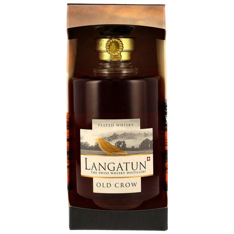 Langatun Old Crow Peated Whisky - Red Wine Casks Batch 437/02/25