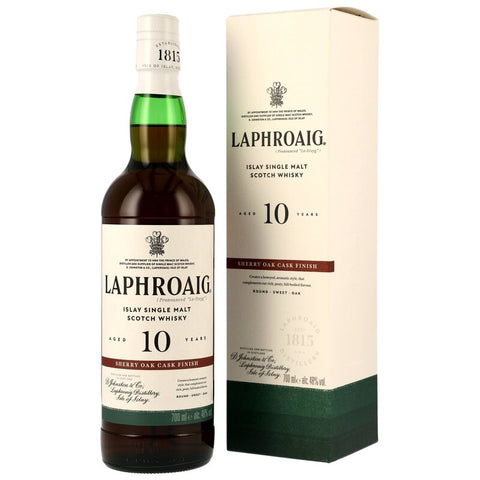Laphroaig 10 yo Sherry Cask - new equipment