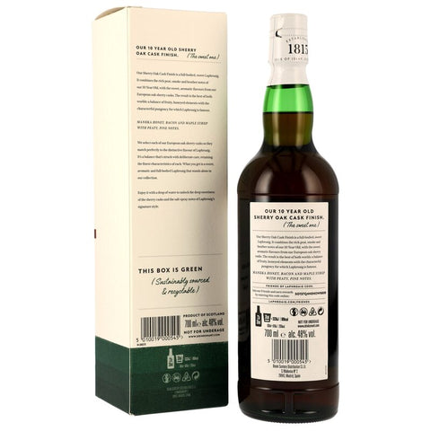 Laphroaig 10 yo Sherry Cask - new equipment