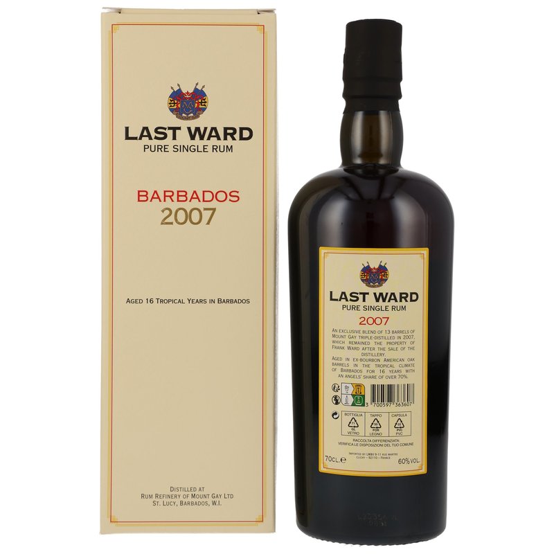 Last Ward 2007 - 16 y.o. - Barbados Rum