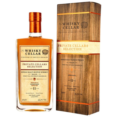 Linkwood 11 y.o. - 1st Fill Bourbon Hogshead #300681 (The Whisky Cellar)