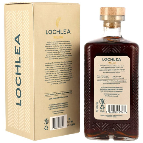 Lochlea Distillery 2020/2025 - 5 y.o. - Single Oloroso Sherry Cask #244 - The Awakening Series - Auktion