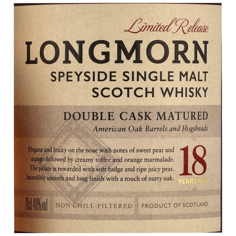 Longmorn 18 y.o.