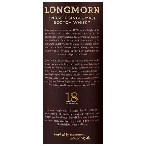 Longmorn 18 y.o.