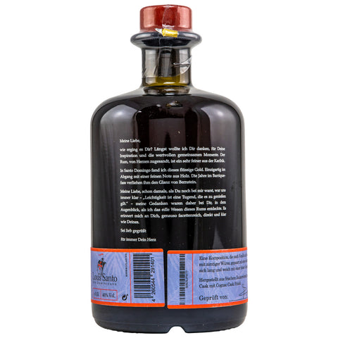 Rhum Louis Santo 8 ans Cognac Cask Finish - SOLDES