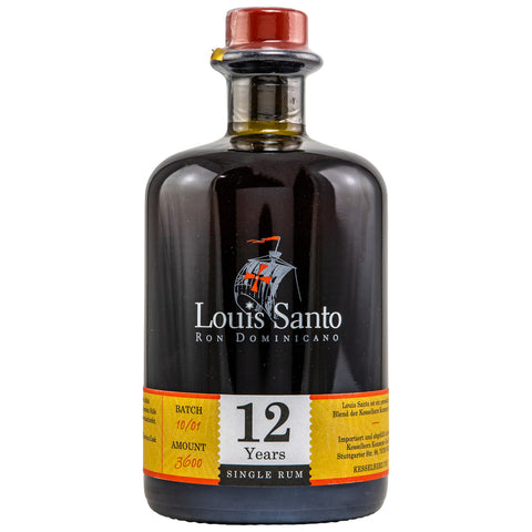 Louis Santo Single Rum 12 yo Sherry Cask Finish