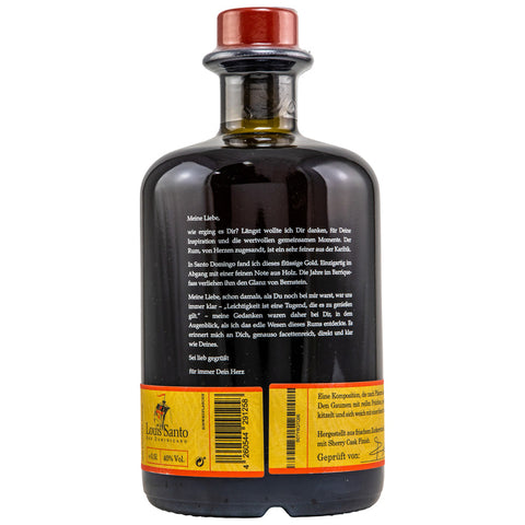 Louis Santo Single Rum 12 yo Sherry Cask Finish