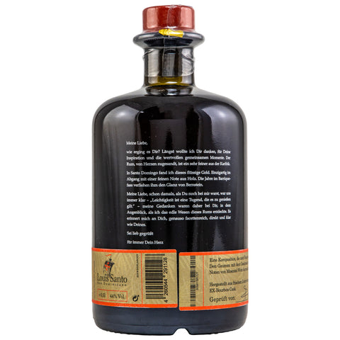 Louis Santo Single Rum 18 yo Bourbon Cask Finish