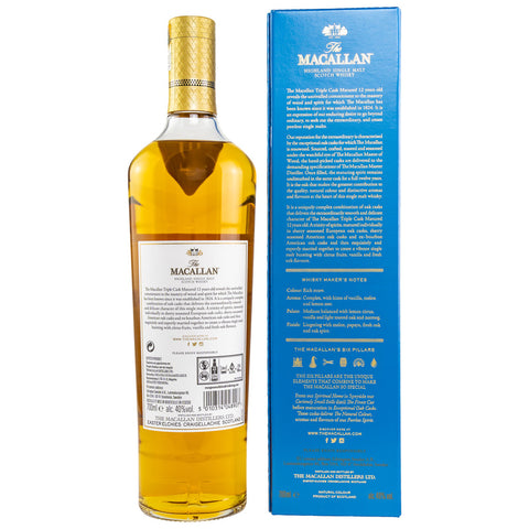 Macallan 12 y.o. Triple Cask 