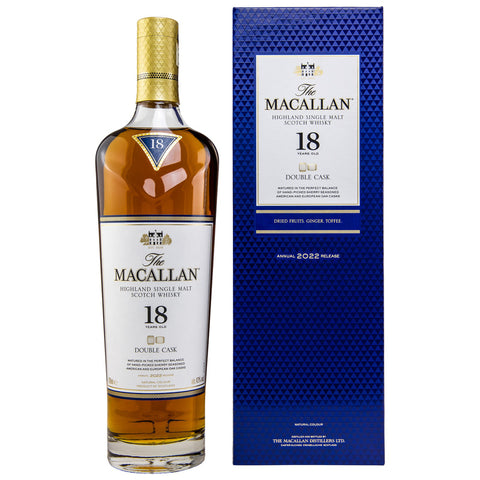 Macallan 18 y.o. Double Cask - 2022 Release - begrenzt lieferbar