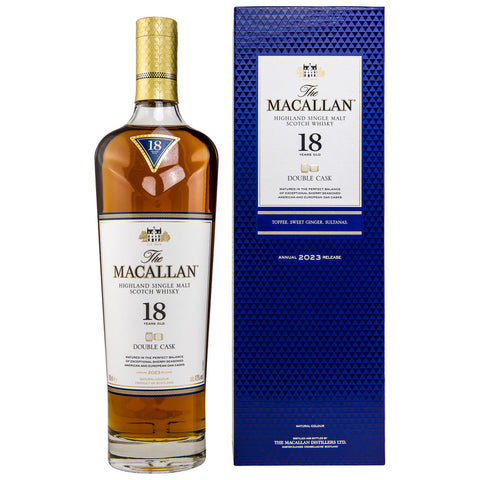 Macallan 18 yo Double Cask - 2023 Release