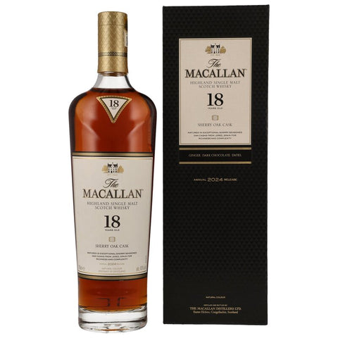 Macallan Sherry Oak 18 yo Batch 2024
