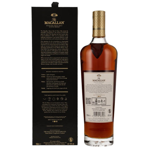 Macallan Sherry Oak 18 yo Batch 2024