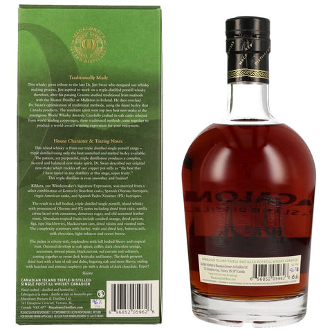 Macaloney - Kildara Triple Distilled - Canadian Single Malt
