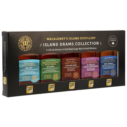Macaloney Island Drams Collection 5 x 0.05 - 48.2%