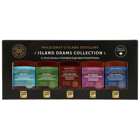 Macaloney Island Drams Collection 5 x 0.05 - 48.2%
