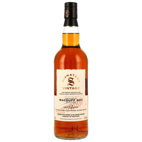 Macduff 2011/2025 - 13 y.o. - Signatory 100 PROOF Edition #55