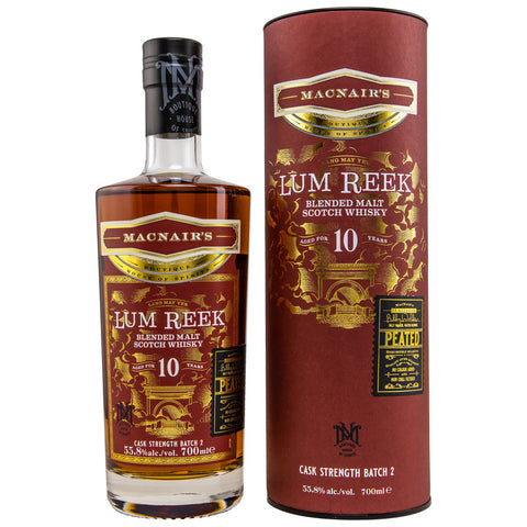 MacNair's Lum Reek 10 ans Cask Strength Lot 2