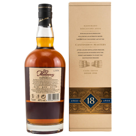 Malecón 18 ans Réserve Impériale