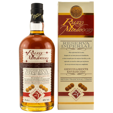 Rhum Impérial Malecon 21 ans Reserva