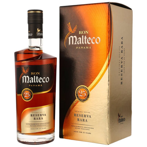 Malteco 25 ans Reserva Rara Matériel neuf 2024