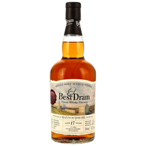 Mannochmore 2008/2025 - 17 y.o. - 1st Fill Oloroso Hogshead #8807 (Best Dram)