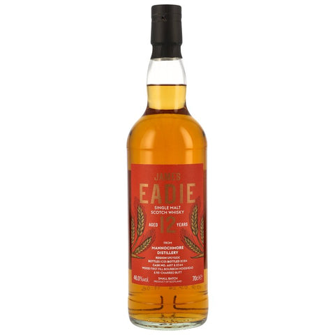 Mannochmore 2012/2024 - 12 ans 1st Fill Bourbon Hogshead &amp; Re-Charred Butt #6697 &amp; 2344 - James Eadie