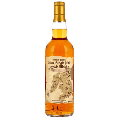 Map of Islay Heavily Peated Islay Single Malt (