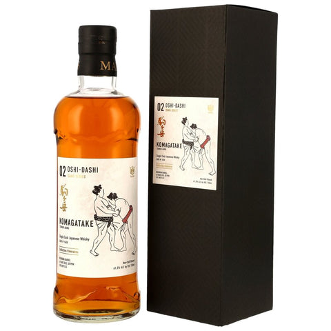 Mars Komagatake 6 y.o. - 02  Oshi-Dashi Sumo Series - Bourbon Barrel #5458