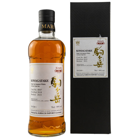 MARS SHINSHU Komagatake 2018/2021 Single Cask for Germany #4047