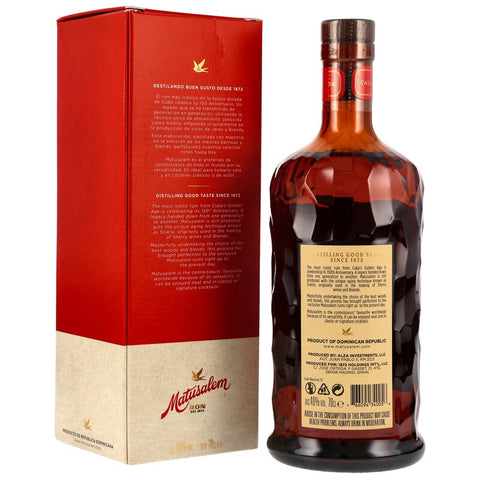 Matusalem 15 Gran Reserva - new equipment 2025