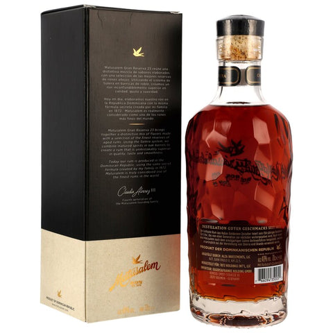 Matusalem 23 yo Gran Reserva - new equipment
