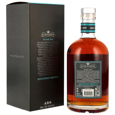 Mauritius 8 y.o. Cask Strength - Rum Nation