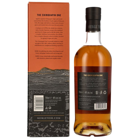 Meikle Toir 5 ans The Chinquapin One - GlenAllachie fortement tourbé