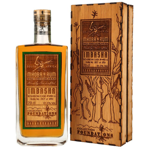 Mhoba Imbasha 2021/2024 - 3 yo - Bourbon Cask #WRD 6 - Foundations