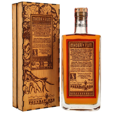 Mhoba Kigelia Rum 2021/2024 - 3 yo - Bourbon Cask #WRD 1 - Foundations