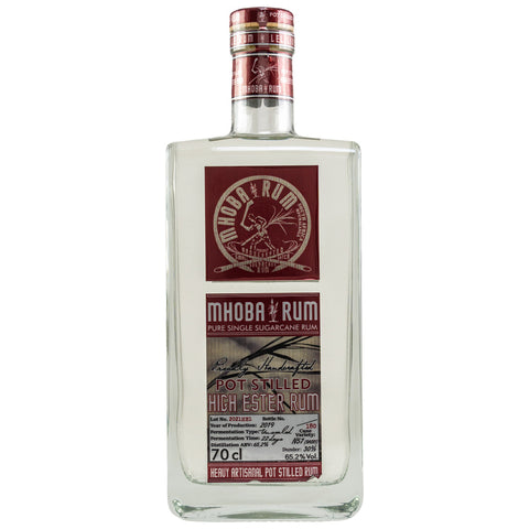 Rhum Mhoba - Rhum pot stilled à haute ester - 65,2%