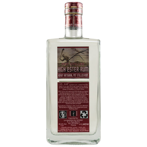 Rhum Mhoba - Rhum pot stilled à haute ester - 65,2%