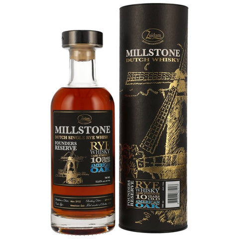 Millstone 2012/2023 - 10 ans - Rye Whisky Founders Reserve CS