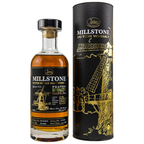 Millstone 2019/2022 - 3 ans - Single Malt Tourbé Rivesaltes Cask - Spécial #26