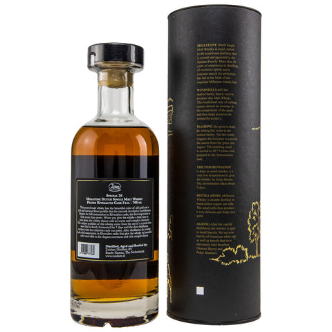 Millstone 2019/2022 - 3 ans - Single Malt Tourbé Rivesaltes Cask - Spécial #26