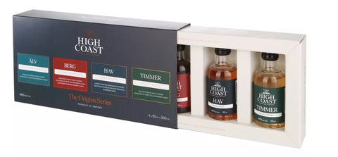 High Coast The Origins Series Box 4x 50ml (Älv, Hav, Timmer, Berg)