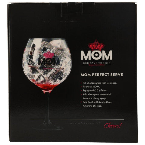 Maman Dieu sauve le Gin - Douceur Royale avec verre