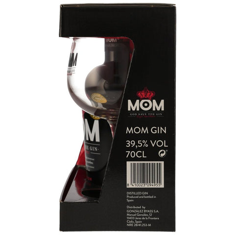 Maman Dieu sauve le Gin - Douceur Royale avec verre