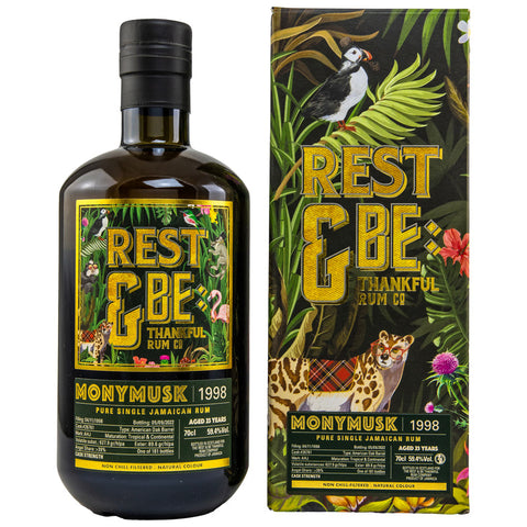 Monymusk 1998/2022 - 23 ans - AHJ Single Cask #26761 - Rest &amp; Be Thankful