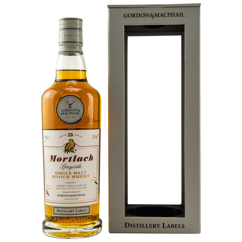Mortlach 25 ans Label Distillerie G&amp;M - 46%