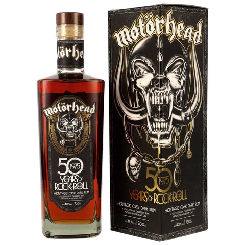 Motörhead 50 Years of Rock & Roll Heritage Dark Rum