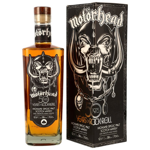 Motörhead 50 Years of Rock & Roll Highland Single Malt Scotch Whisky 12 y.o.