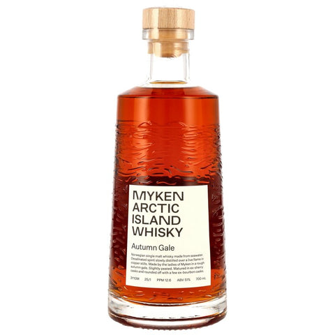 Myken Arctic Single Malt Whisky Autumn Gale - 3 y.o. - Ex-Sherry & ex-Bourbon Casks