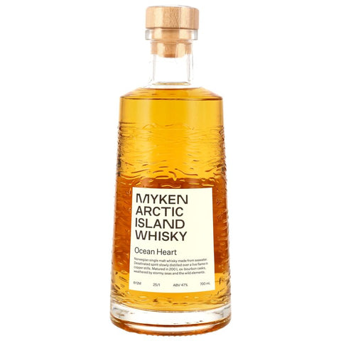 Myken Arctic Single Malt Whisky Ocean Heart - 6 y.o. - Ex-Bourbon Casks